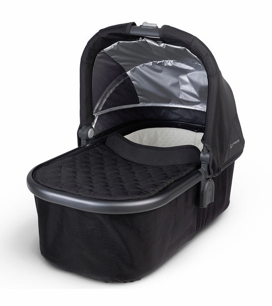 uppababy bassinet black UppaBaby Bassinet for VISTA/CRUZ - Denny Red / Silver