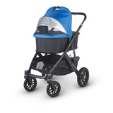 UPPAbaby 2015 VISTA - Carbon Frame Convertible Stroller Georgie Marine Blue