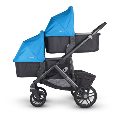 uppababy vista 2015 configurations 2015 UPPAbaby VISTA Convertible Stroller - Aluminum Silver Frame