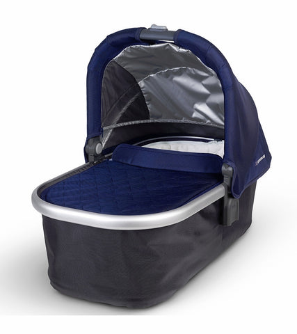 uppababy 2013 bassinet UppaBaby Bassinet for VISTA/CRUZ - Denny Red / Silver
