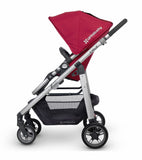 UPPAbaby CRUZ Stroller Denny Red Silver Frame