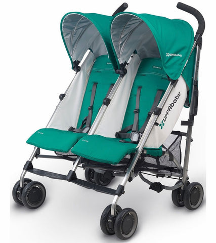 UPPAbaby G-LINK Stroller - Silver Frame Ella Jade/Silver