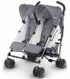 UPPAbaby G-LINK Stroller - Silver Frame Ella Pascal (Grey/Silver)