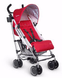 UPPAbaby G-LUXE Stroller - Silver Frame Denny Red