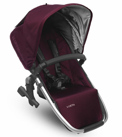 uppababy vista rumble seat navy UppaBaby VISTA RumbleSeat - Denny Red / Silver