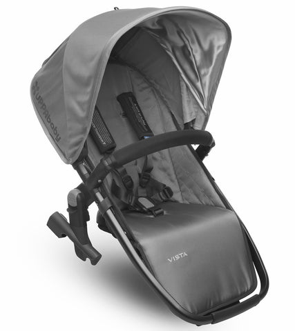 uppababy vista 2017 white UppaBaby VISTA RumbleSeat - Denny Red / Silver