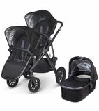 2015 / 2016 UPPAbaby VISTA Double Stroller - Carbon Black Frame