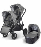 2015 / 2016 UPPAbaby VISTA Double Stroller - Carbon Black Frame