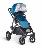 UPPAbaby 2015 VISTA - Carbon Frame Convertible Stroller Georgie Marine Blue